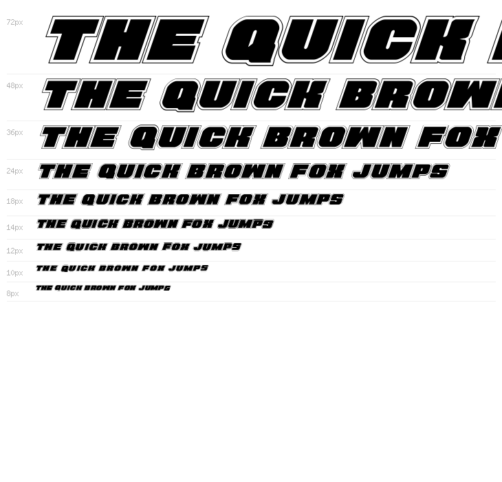 Tauro Academy Italic Waterfall