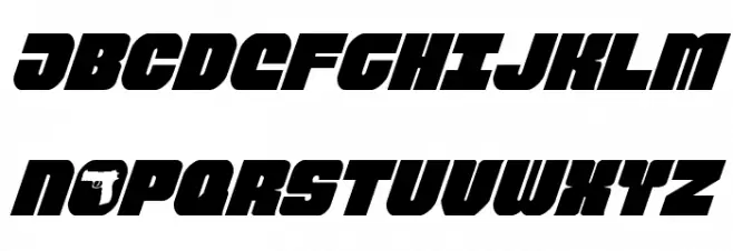 Tauro Condensed Italic Polices MAJUSCULES