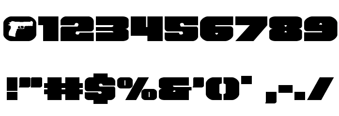 Tauro Expanded Font OTHER CHARS