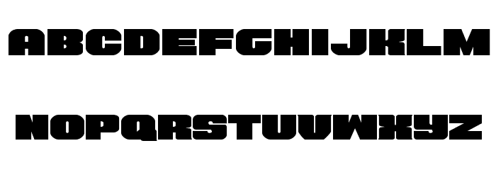 Tauro Expanded Font LOWERCASE