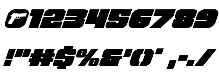 Tauro Italic Font OTHER CHARS