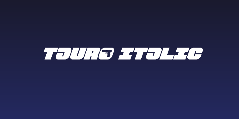 Tauro Italic Social Header