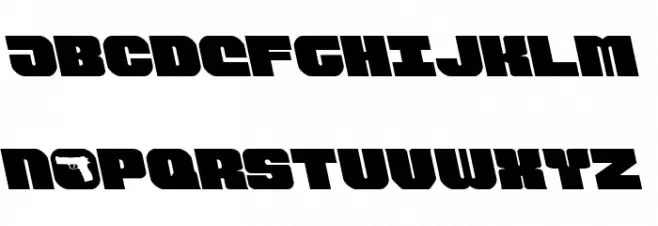 Tauro Leftalic Schriftart Groß