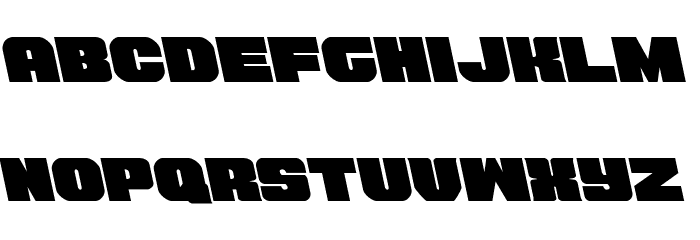 Tauro Leftalic Font LOWERCASE