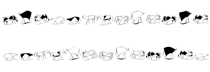 TaurusCowboys Font LOWERCASE