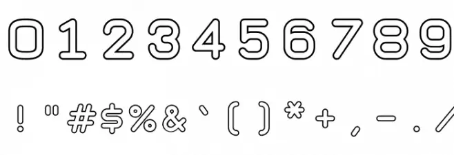 TaurusMonoOutline-Bold 字体 其它煤焦