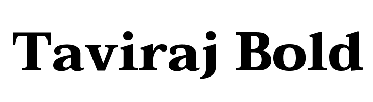 Taviraj Bold Font