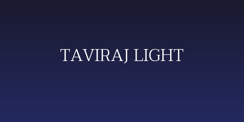 Taviraj Light Social Header