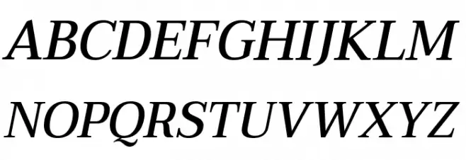 Taviraj Medium Italic خط أحرف كبيرة