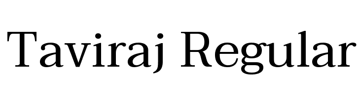 Taviraj Regular Font