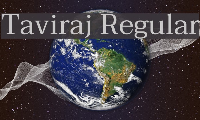 Taviraj Regular Font examples