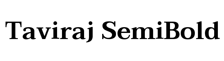 Taviraj SemiBold Font