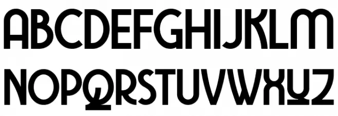 Tawakkal Sans フォント 大文字