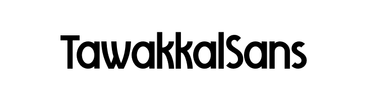 TawakkalSans  Descarca Fonturi Gratis