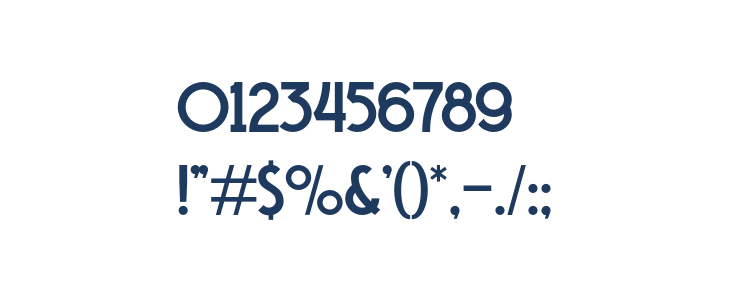 TawakkalSans Other Characters