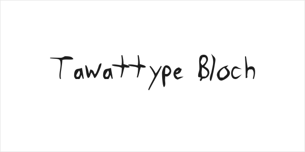 Tawattype Bloch Logo