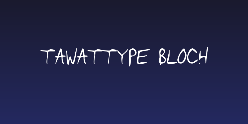 Tawattype Bloch Social Header