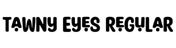 Tawny Eyes Regular  नि: शुल्क फ़ॉन्ट्स डाउनलोड