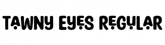 Tawny Eyes Regular  नि: शुल्क फ़ॉन्ट्स डाउनलोड