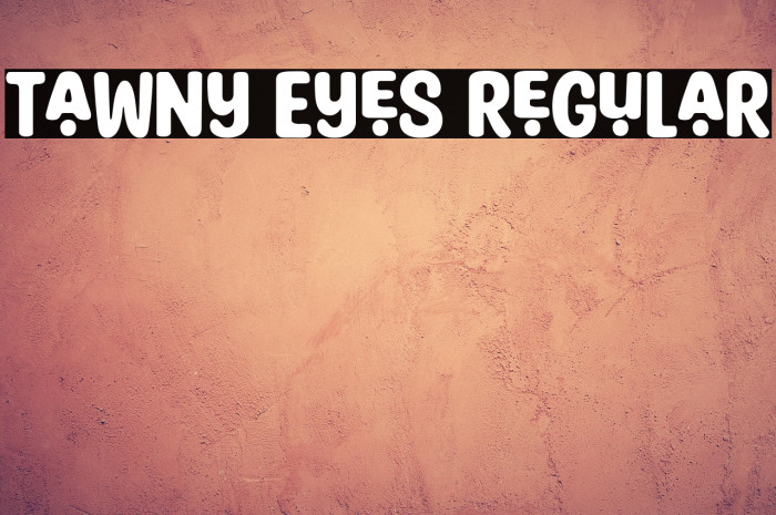 Tawny Eyes Regular Example 2