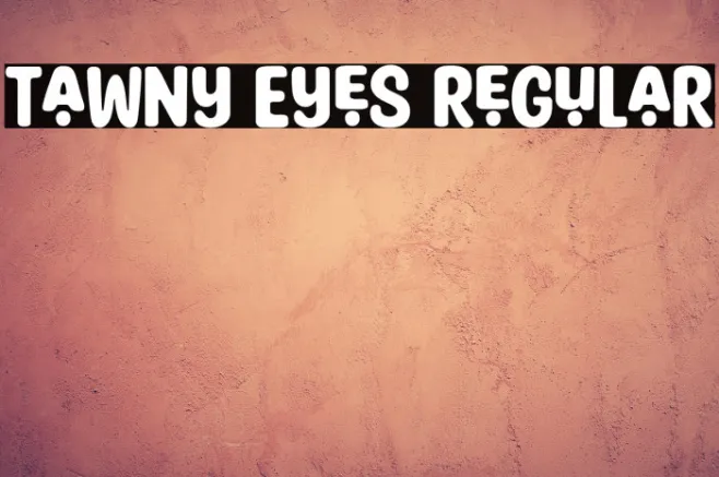 Tawny Eyes Regular Example 2