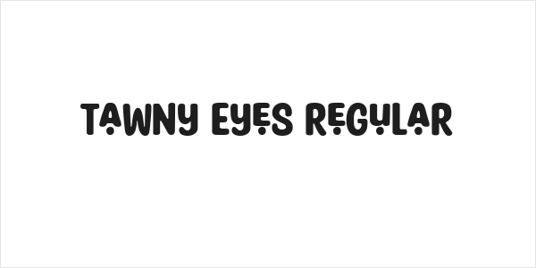 Tawny Eyes Regular Logo