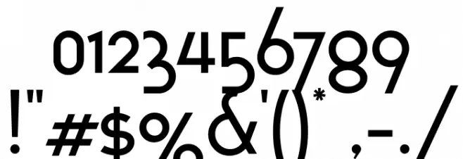 TaxiDriver Font OTHER CHARS