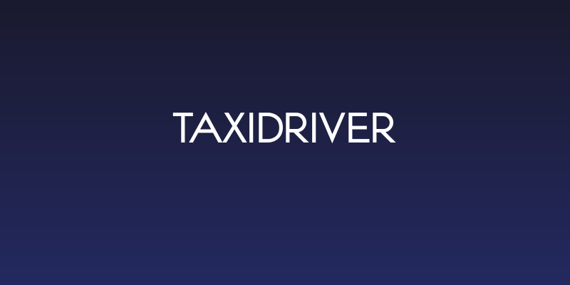 TaxiDriver Social Header