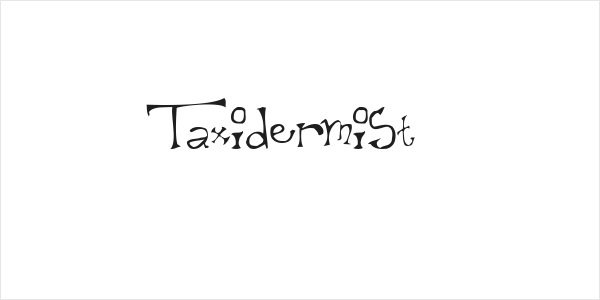 Taxidermist Logo