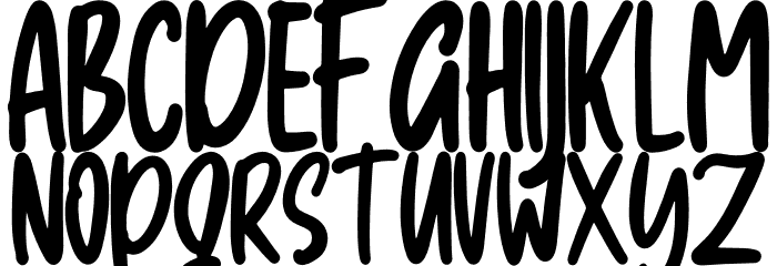 Taycus Font UPPERCASE