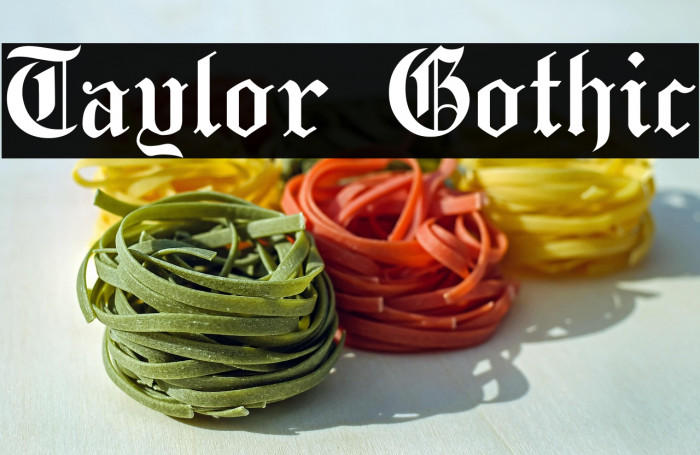 Taylor Gothic Example 1