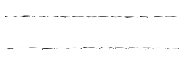 Taylor Hand Swash PERSONAL USE Font LOWERCASE