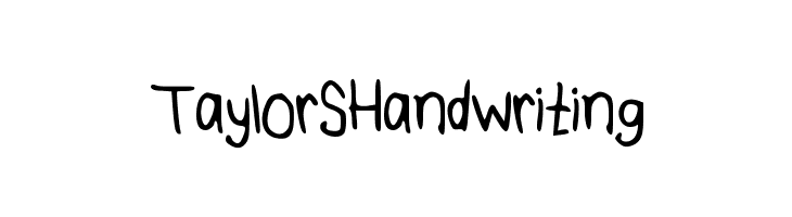 TaylorSHandwriting  Скачать бесплатные шрифты