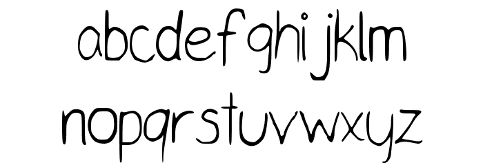 TaylorScript Font LOWERCASE