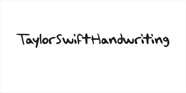 TaylorSwiftHandwriting Logo
