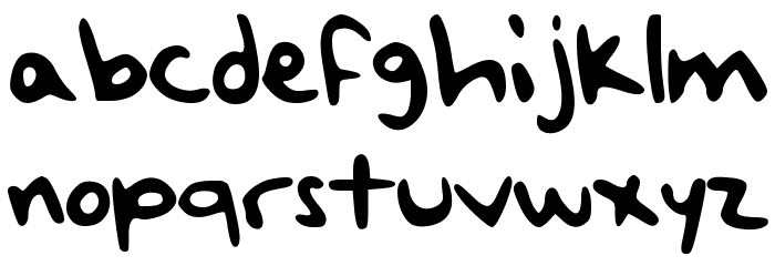 TaylorSwiftHandwriting Font LOWERCASE