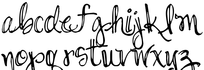Taylor_Mackenzie Font LOWERCASE
