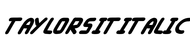 Taylorsit Italic  font caratteri gratis