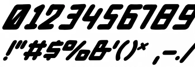 Taylorsit Italic Font OTHER CHARS