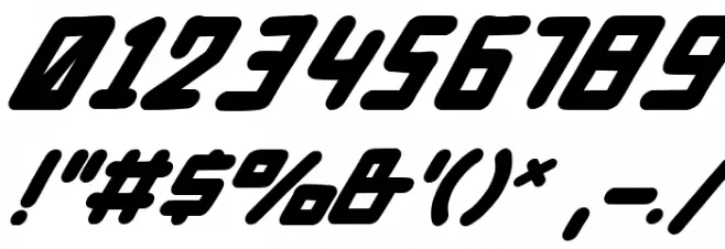 Taylorsit Italic Font OTHER CHARS