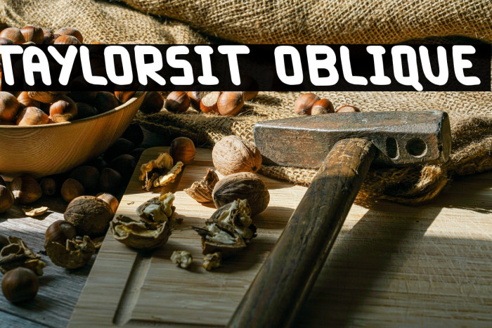 Taylorsit Oblique Example 1