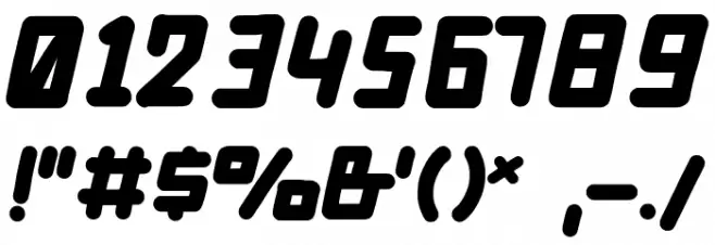 Taylorsit Font OTHER CHARS