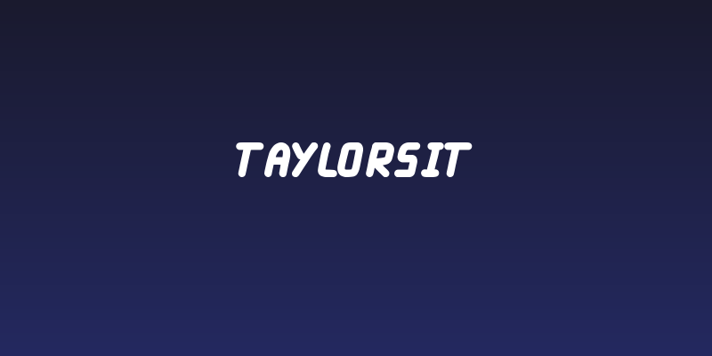 Taylorsit Social Header