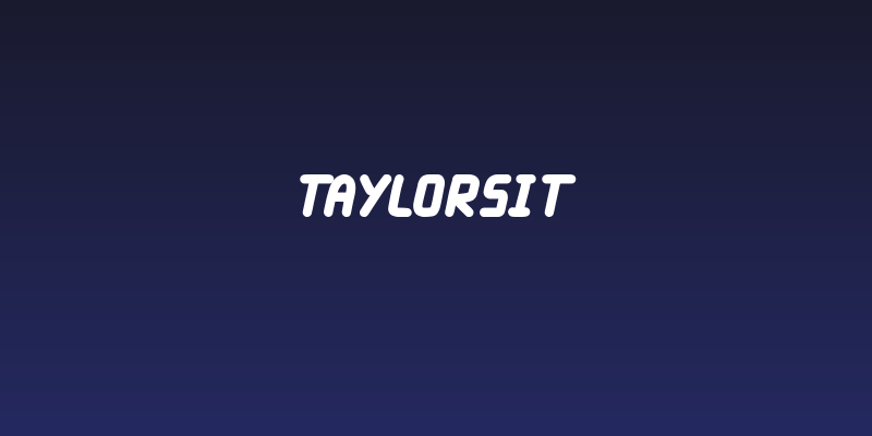 Taylorsit Social Header