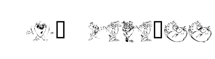 TazTheDevil  font caratteri gratis