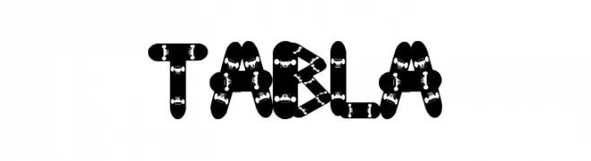 tabla  免费字体下载