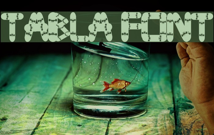 tabla Font examples