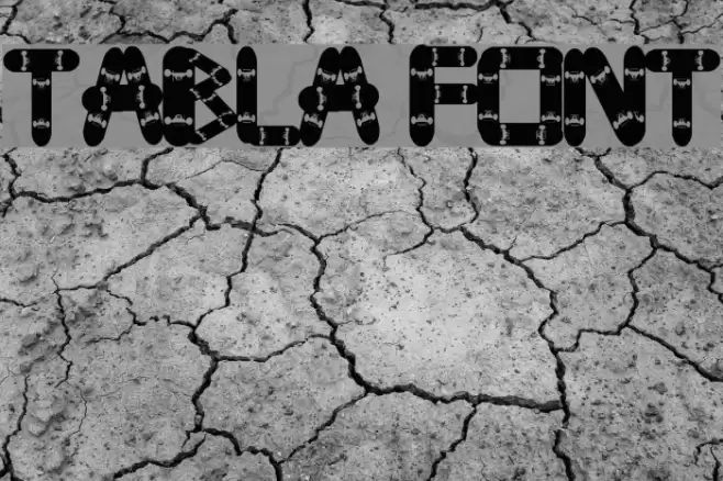 tabla Font examples