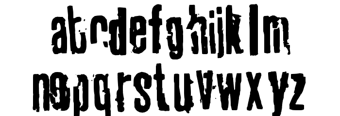 tablhoide Font LOWERCASE
