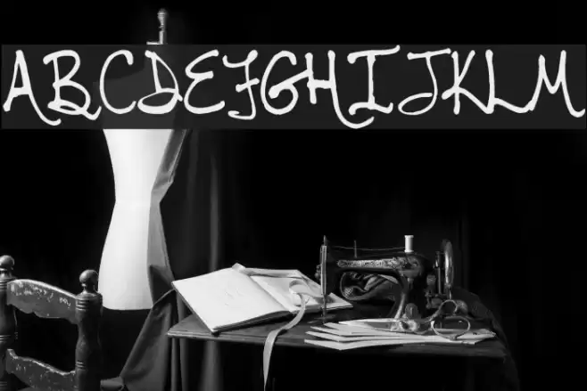 tabor handwriting Font examples